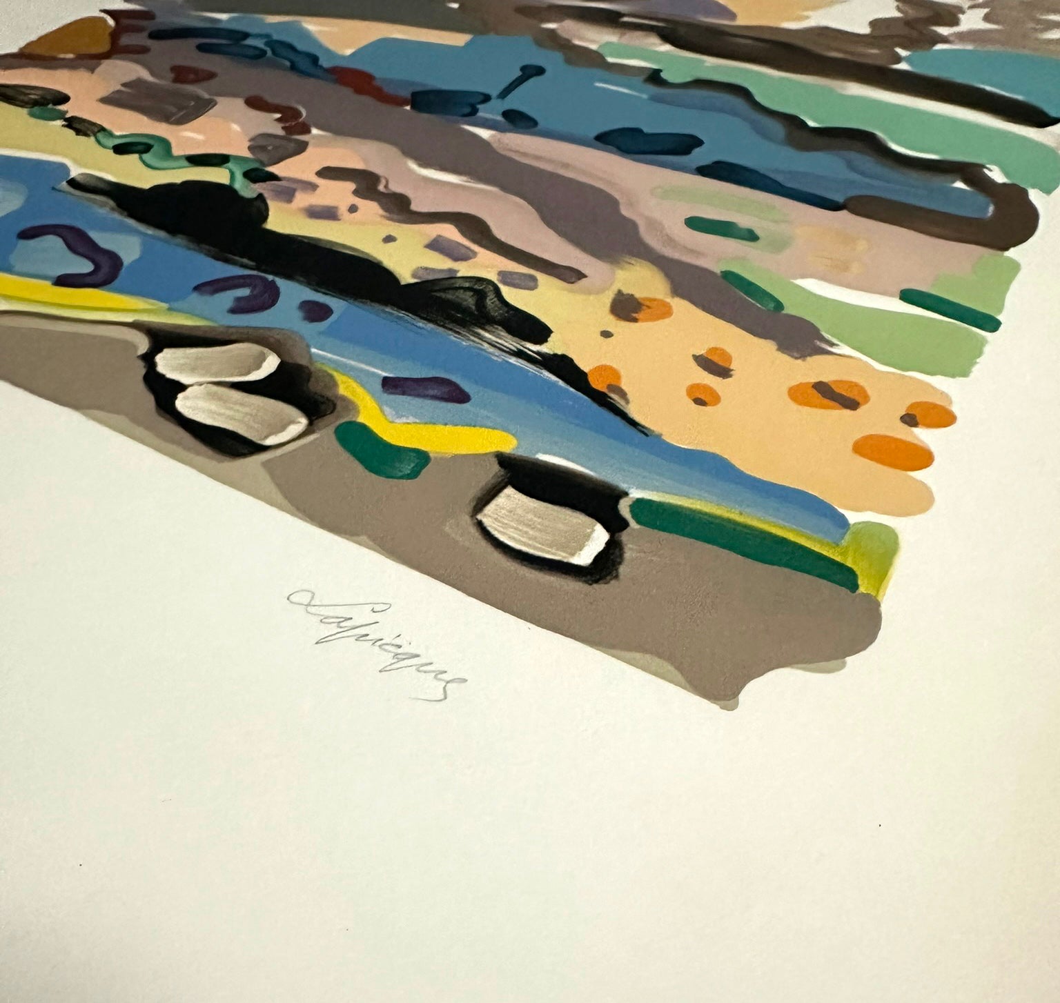 Balises et rochers par Charles Lapicque