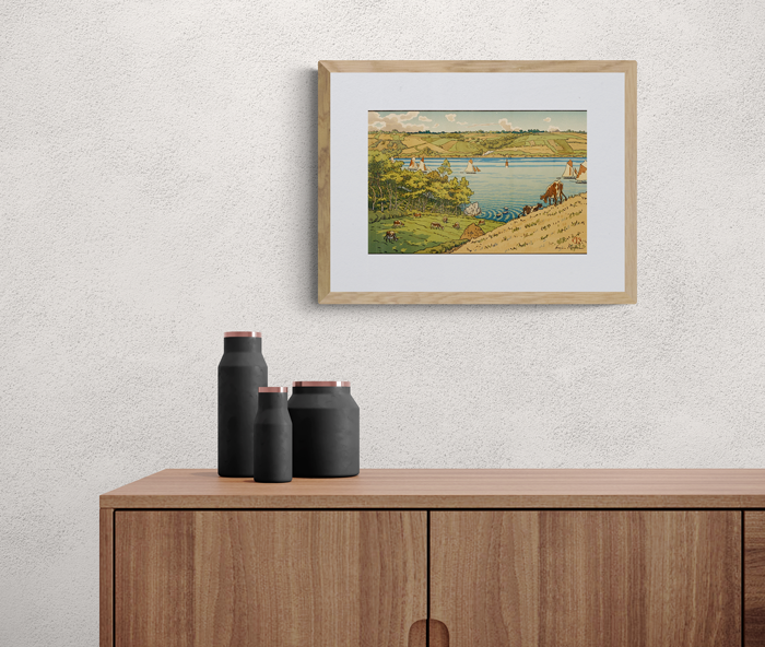 Le Trieux à Kermarie par Henri Rivière