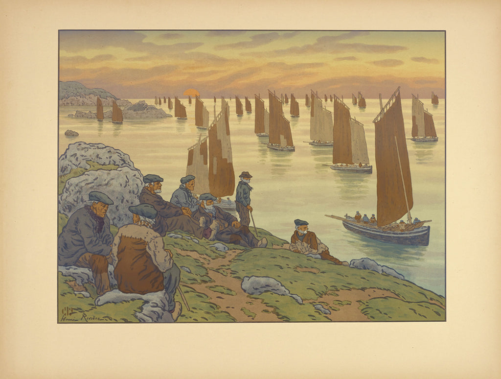 Les Vieux par Henri Rivière