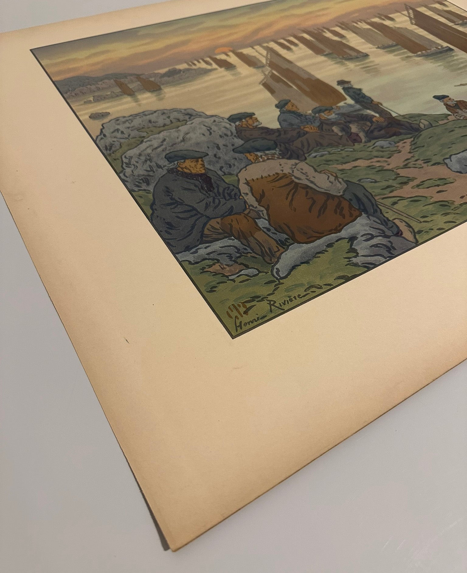 Les Vieux par Henri Rivière