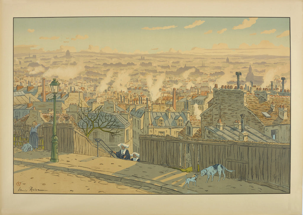 Paris vu de Montmartre par Henri Rivière