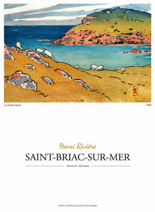 Henri Riviere affiche decorative art saint briac